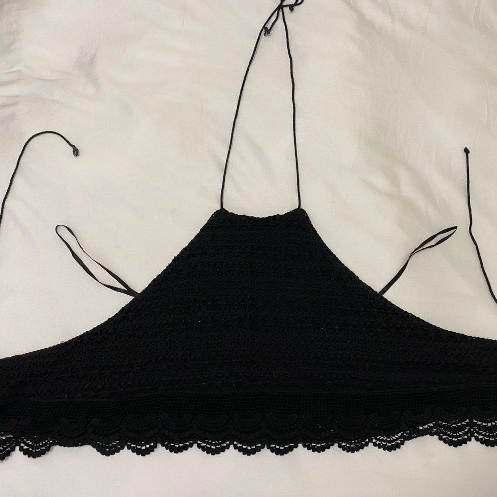 Lace Halter Top
